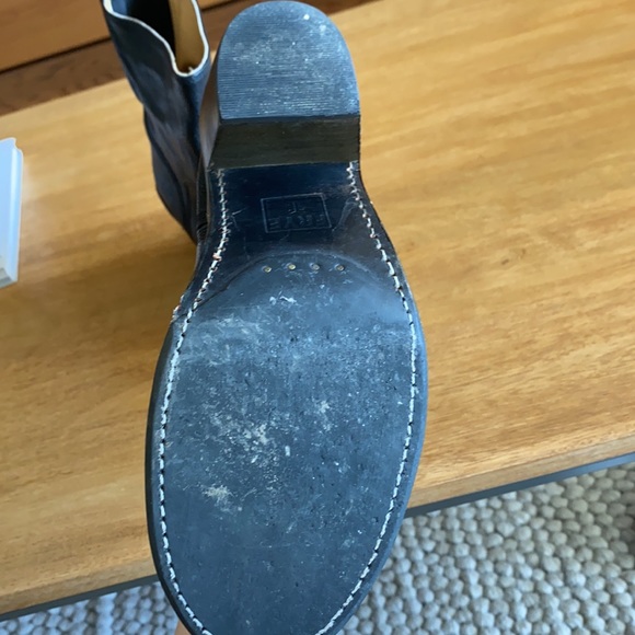 Frye leather heeled boots - Picture 5 of 5
